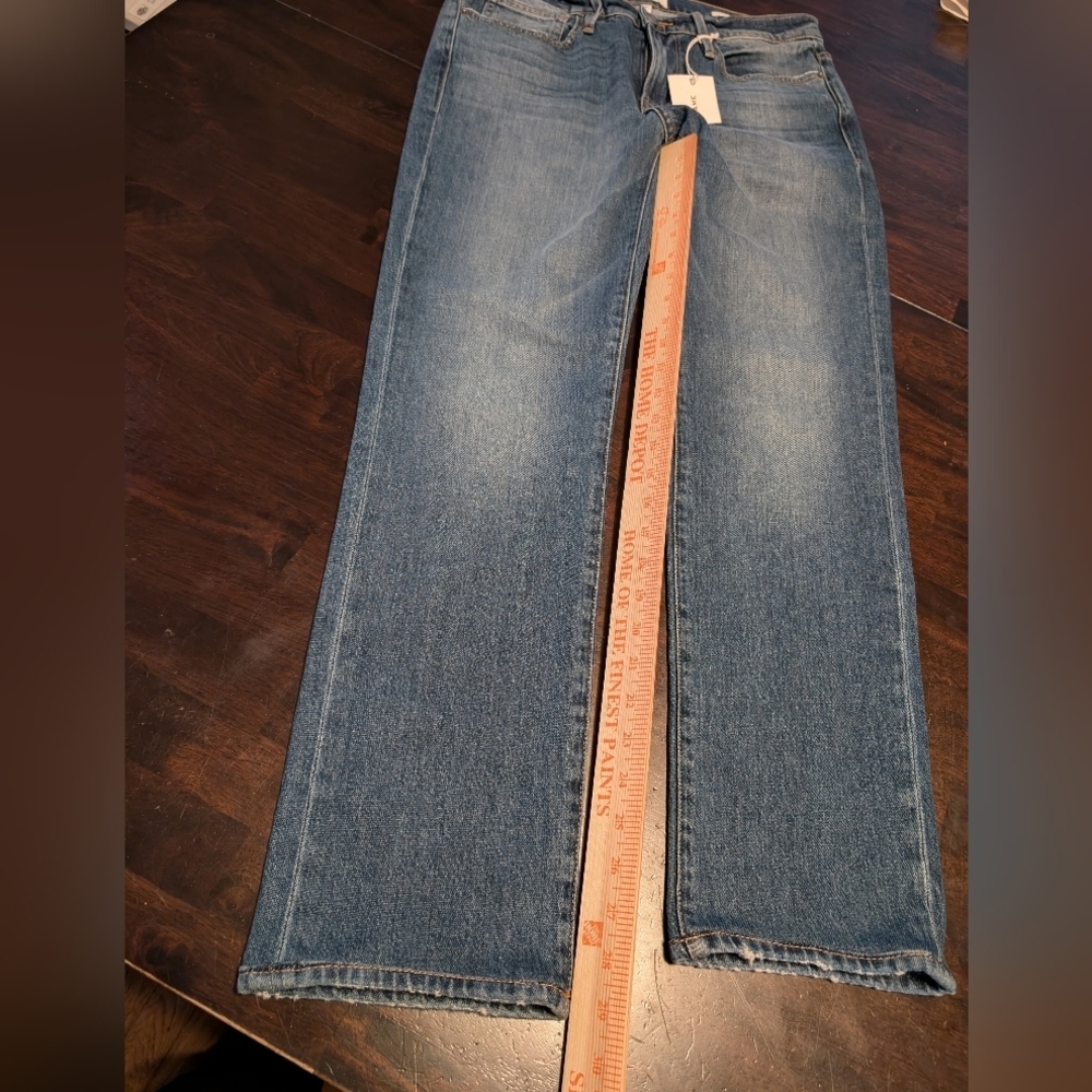 Frame Denim L'Homme Slim Straight Leg Jeans, Women's 32x29, NWT - Picture 2 of 9